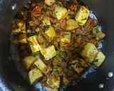 A picture of step 3 of Veg paneer biryani.