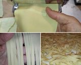 Foto del passaggio 3 della ricetta #boccatv Tagliatelle saporite rustiche
