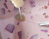 Foto langkah ke 3 dari resep Es Buah Naga Jelly.