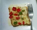 A picture of step 4 of Bread Delight😋🍞💚💛.