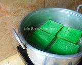 Foto langkah ke 3 dari resep Roti tawar kukus coklat keju.