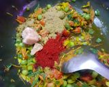 A picture of step 4 of લીલી હળદર નું શાક (lili haldar sabzi recipe in Gujarati).