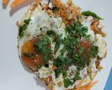 A picture of step 6 of Afghani Omelet 😋👍.