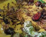 A picture of step 4 of Karhi pakora.