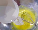 Hình bước làm 1 của món Bánh tiramisu trái tim sinh nhật không cần lò nướng