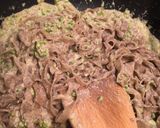 Foto del passaggio 4 della ricetta Tagliatelle al caffè con crema di pistacchi