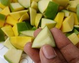 A picture of step 2 of Instant Raw Mango Pickle.