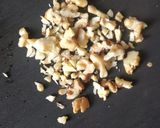 A picture of step 1 of Luxurious walnuts meet the desi sweetness.