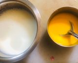 A picture of step 1 of Mango milk Shake.