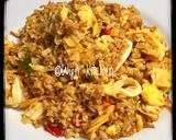 Foto langkah ke 6 dari resep Nasi Goreng Rendang.