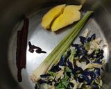 Foto langkah ke 1 dari resep Teh Rempah Bunga Telang.