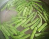 A picture of step 1 of French Beans salad.