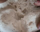 A picture of step 1 of Mathri.