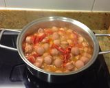 Foto del paso 4 de la receta: Salchichas con pimientos