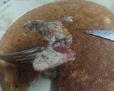 Foto del paso 5 de la receta: Pancake vegan con mermelada de frutilla sin harinas y sin azúcar