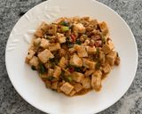 Foto langkah ke 5 dari resep Mapo Tahu Pedas.