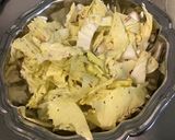 Une image de l'étape 2 de Salade Castelfranco aux deux fromages et pommes.