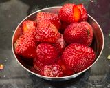A picture of step 1 of Strawberry Ice cream.