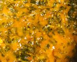 A picture of step 3 of Kulfa mutton curry.