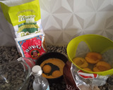Foto del paso 1 de la receta: Budín banana y duraznos con pasas de uva con licuadora