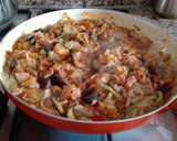 Foto del paso 4 de la receta: Salteado de pencas con pisto y pavo