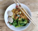 Foto langkah ke 4 dari resep Mie Ayam Kangkung.