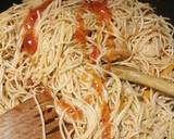 Prawn, veg and noodle stir fry recipe step 3 photo
