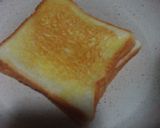 Foto langkah ke 3 dari resep Roti Tawar panggang Teflon.