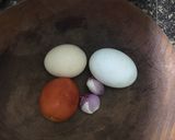 Hình bước làm 1 của món Trứng xào cà chua