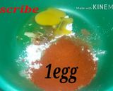 A picture of step 5 of Chicken 65.
