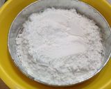 A picture of step 1 of Pizza Dough without egg.