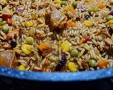 Foto del paso 2 de la receta: ARROZ GUISADO🌽🫛🌶️🥕 Con🥓Tocino...!🐷