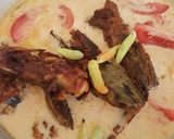 Foto langkah ke 6 dari resep Mangut Lele Kemangi Pedas.