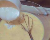 A picture of step 5 of CREAMY banana bread pudding 🍮.