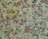 A picture of step 6 of Apple Mawa Burfi.
