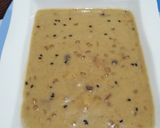 A picture of step 1 of Plantain sabudana kheer.