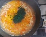 Foto del paso 4 de la receta: Arroz verde con tentáculos de calamar. #Mercado #CEBOLLA