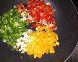 A picture of step 2 of Paneer Chilli Potato Cups.