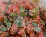 A picture of step 1 of Shinwari koila karahi.