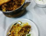 A picture of step 10 of Chilman biryani.