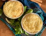 A picture of step 7 of Oeufs Cocotte Parmentier Style.