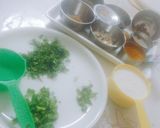 A picture of step 1 of Instant rava idli.
