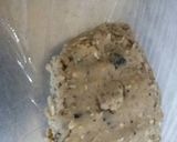 A picture of step 3 of Banana oats choco cookies.