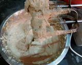 A picture of step 4 of Ricotta cheese cake with date palm molasses.