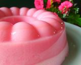 Foto langkah ke 4 dari resep Puding Busa Pink Cocopandan.