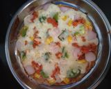 A picture of step 14 of Homemade pizza no oven no yeast.