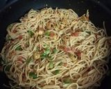 A picture of step 7 of Spaghetti.