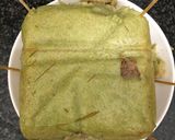 A picture of step 2 of How to Easily Unwrap and Slice Bánh Chưng—Anyone Can Do It!.