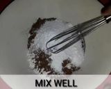 A picture of step 1 of Chocolate pancakes.
