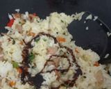Foto langkah ke 5 dari resep Nasi goreng telur Korea (viral).